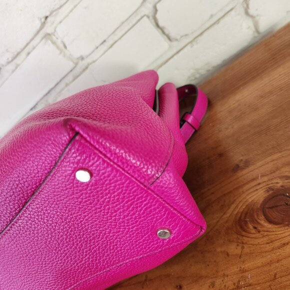 Kate Spade Aubrey Chain Magenta Leather Shoulder Bag - Picture 10 of 14